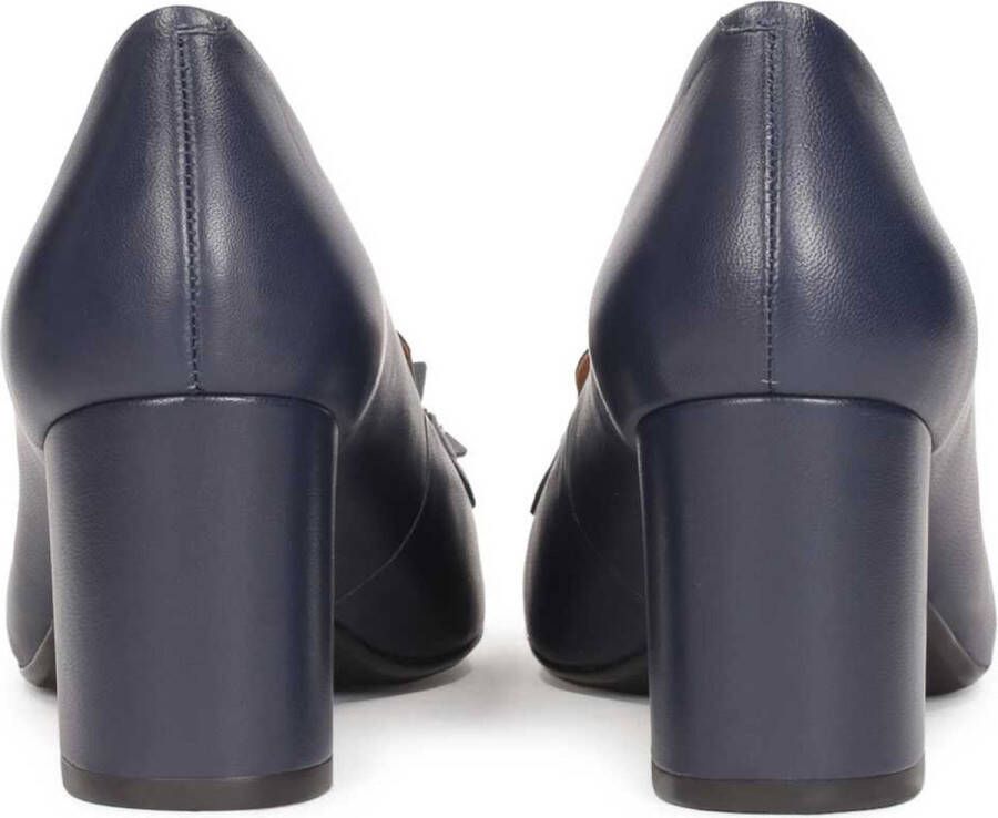 Kazar Leather pumps with a wide heel - Foto 3