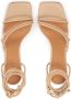 Kazar Leather sandals on a heel with a string wrapped around the ankle - Thumbnail 4