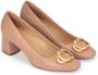 Kazar Dames lichtbruine pumps Brown Dames - Thumbnail 4