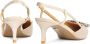 Kazar Dames luxueuze trouwdag pumps met lage hak Beige Dames - Thumbnail 7