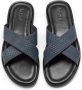 Kazar Heren marineblauwe slides Blue Heren - Thumbnail 3