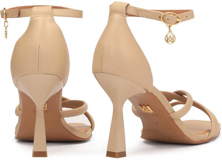 Kazar Minimal style beige sandals