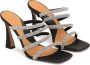 Kazar Kristal Hiel Glamour Muiltjes Multicolor Dames - Thumbnail 4