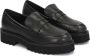 Kazar Zwarte Leren Casual Schoenen met Dikke Zool Black Dames - Thumbnail 5