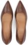 Kazar Bruine Leren Pumps Stijlvol Klassiek Comfortabel Brown Dames - Thumbnail 2