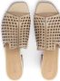 Kazar Stijlvolle muiltjes met mesh-uitsparingen Beige Dames - Thumbnail 5