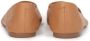 Kazar Studio Comfortabele lichtbruine leren ballerina's Brown Dames - Thumbnail 4