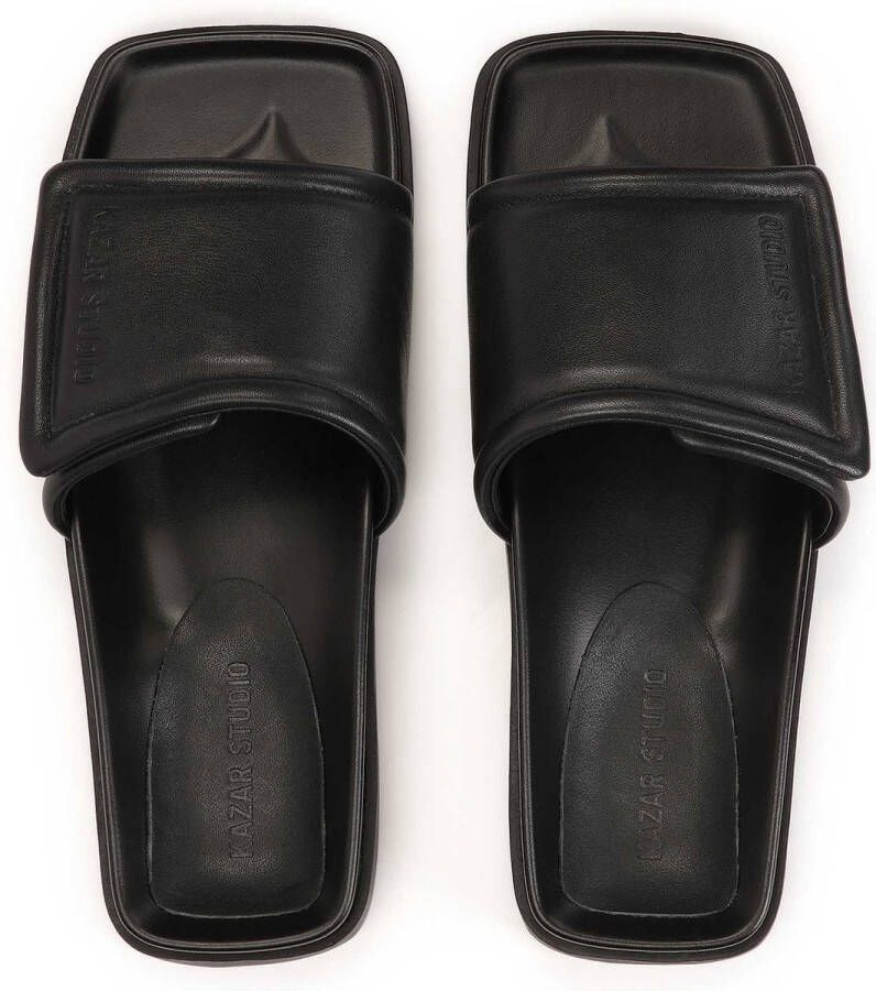 Kazar Studio Flip-flops on a flat sole with a wide strap
