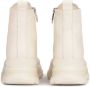 Kazar Studio Gebroken witte platte enkellaarzen voor dames - Thumbnail 6