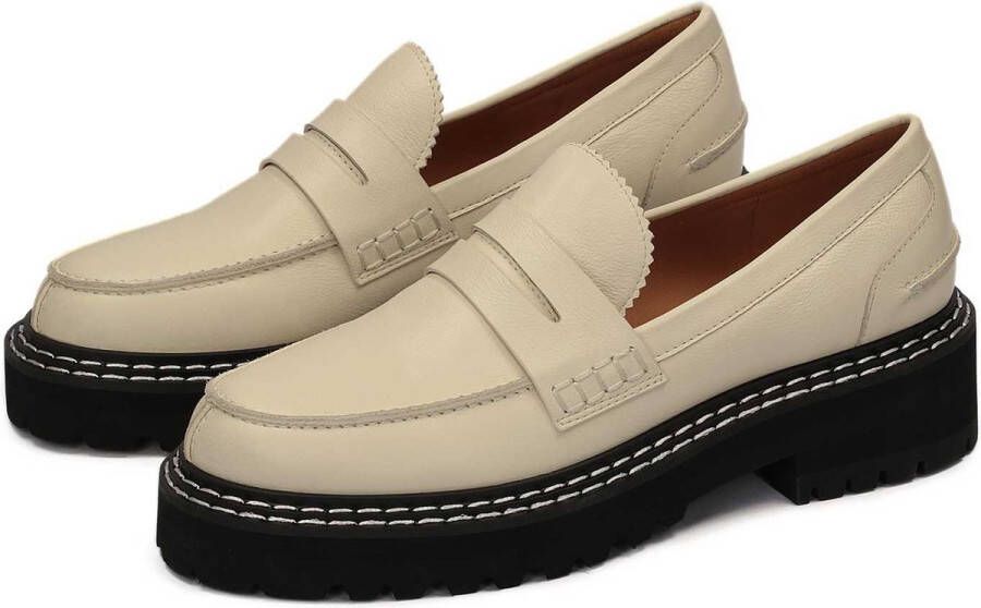 Kazar Studio Leather half-shoes on a contrasting sole