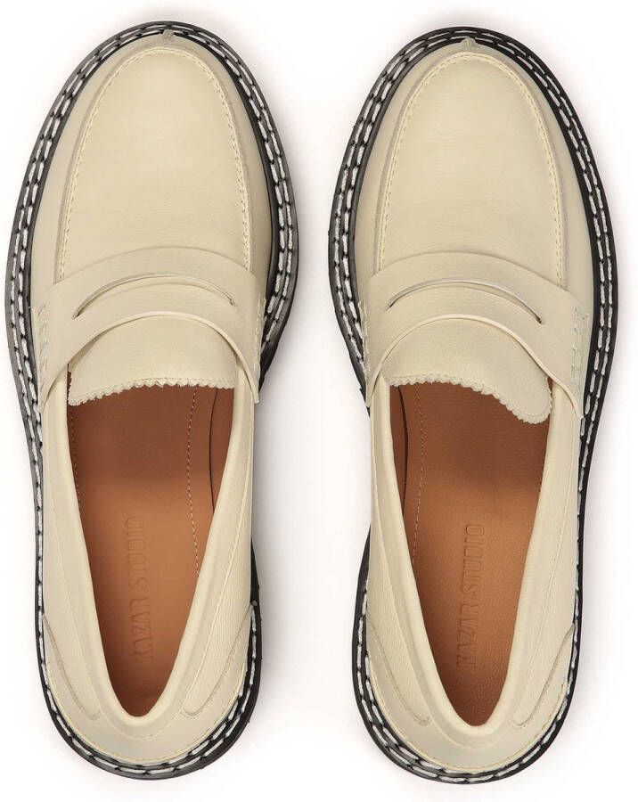 Kazar Studio Leather half-shoes on a contrasting sole