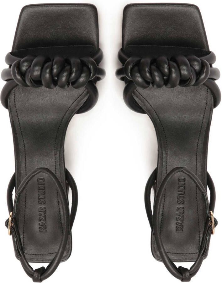 Kazar Studio Leather sandals with an original heel