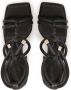 Kazar Studio Leather wide-heeled sandals - Thumbnail 4
