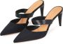 Kazar Studio Smaakvolle zwarte slippers met naaldhakken en een puntige teen - Thumbnail 3