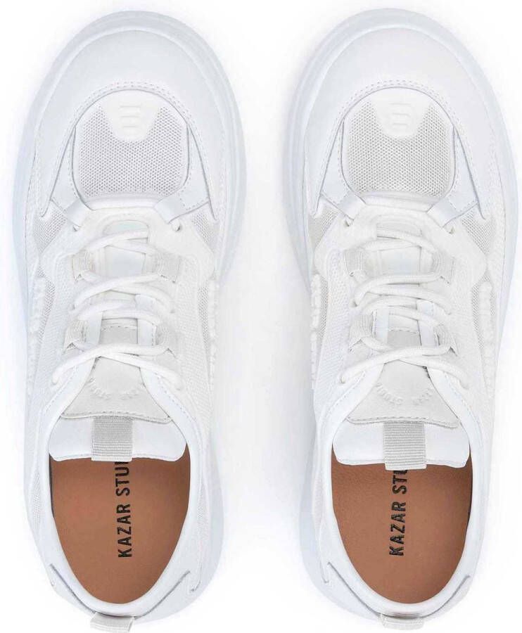 Kazar Studio Sportieve witte damesschoenen