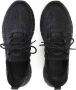 Kazar Studio Chaussures de sport pour hommes en tissu aéré noir - Thumbnail 4