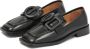 Kazar Studio Zwarte instap platte schoenen op een platte zool Black Dames - Thumbnail 3