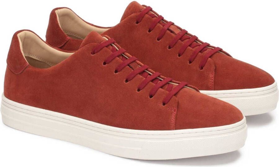 Kazar Suede sneakers on a white sole