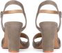 Kazar Taupe sandalen voor dames Beige Dames - Thumbnail 3