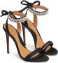Kazar Textiel sandalen met sieradenband Black Dames - Thumbnail 4