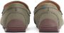 Kazar Groene Nubuck Mocassins met Metalen Decoratie Green Dames - Thumbnail 3