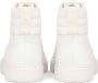 Kazar Tijdloze witte herensneakers met hoog bovenwerk - Thumbnail 2