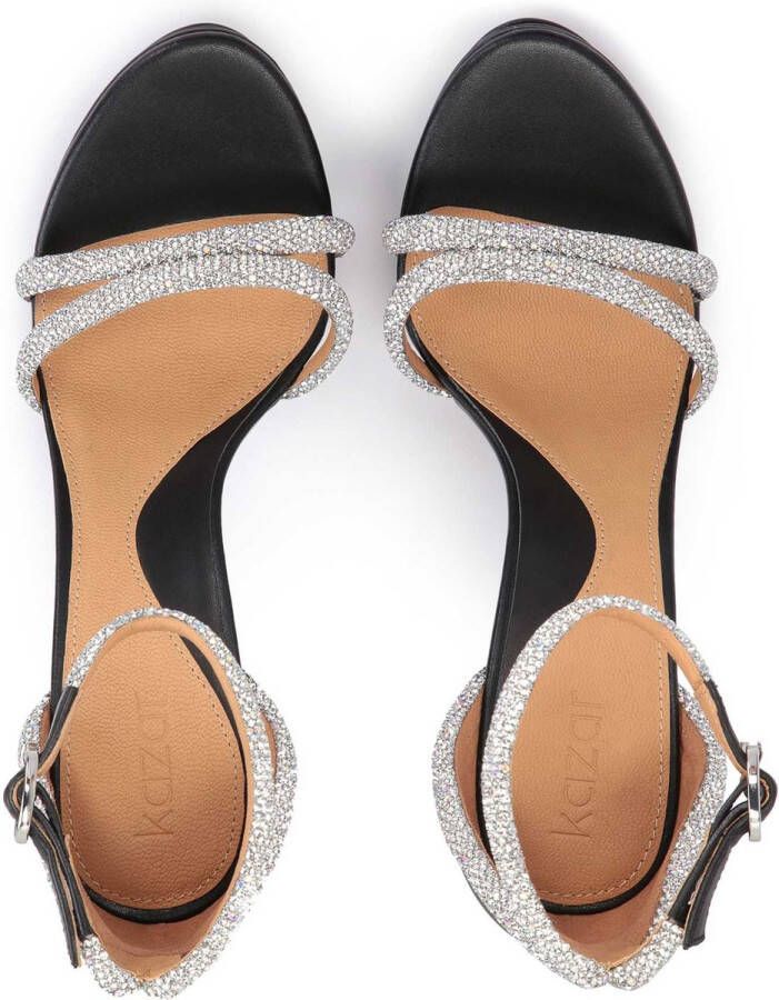 Kazar Trendy hoge hak en plateausandalen