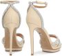Kazar Versierd met zirkonium trouwsandalen op een platform en een hoge hak Multicolor Dames - Thumbnail 6