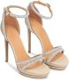 Kazar Versierd met zirkonium trouwsandalen op een platform en een hoge hak Multicolor Dames - Thumbnail 8