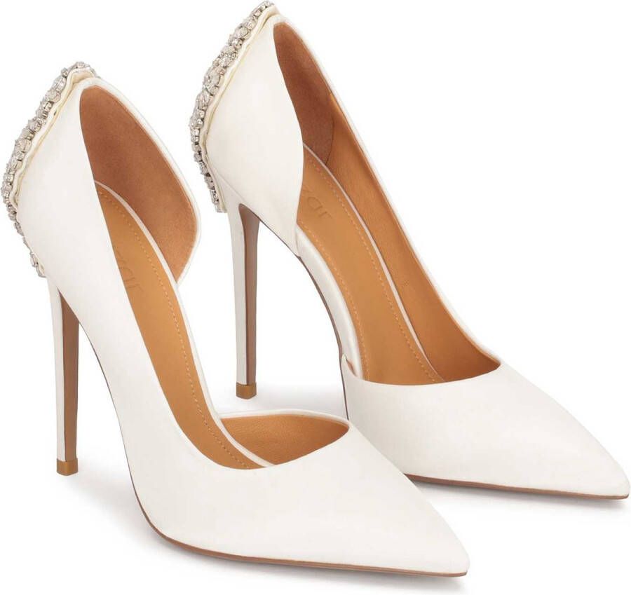 Kazar Trouwpumps met een grote sieradendecoratie White Dames - Foto 2