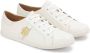 Kazar White leather sneakers decorated with a monogram - Thumbnail 2