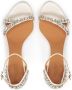 Kazar Witte trouwsandalen versierd met zirkonen White Dames - Thumbnail 4