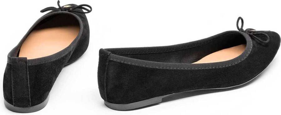 Kazar Zwarte ballerina's voor dames Black Dames - Foto 5