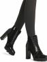 Kazar Dames zwarte laarzen Black Dames - Thumbnail 5