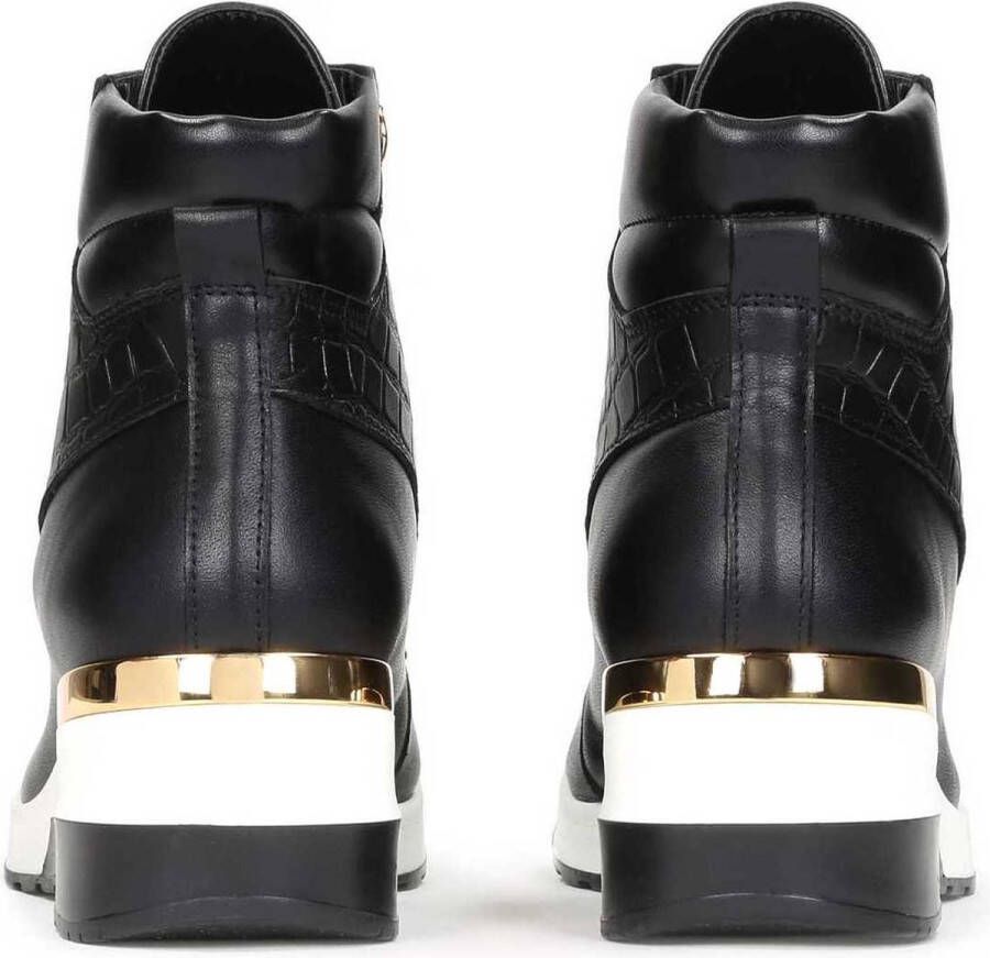 Kazar Zwarte sneakers voor dames - Foto 4