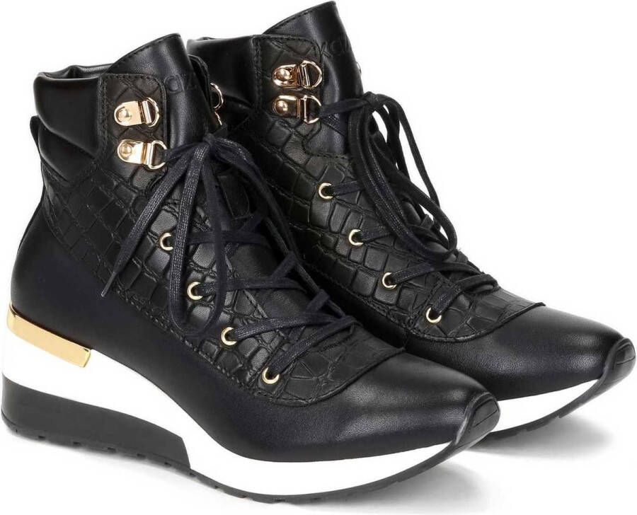 Kazar Zwarte sneakers voor dames - Foto 6