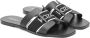 Kazar Zwarte slides voor dames Black - Thumbnail 2
