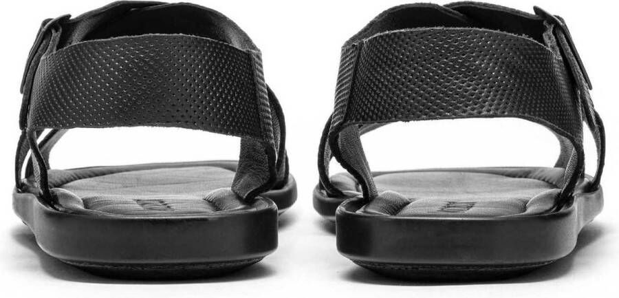 Kazar Zwarte sandalen voor heren