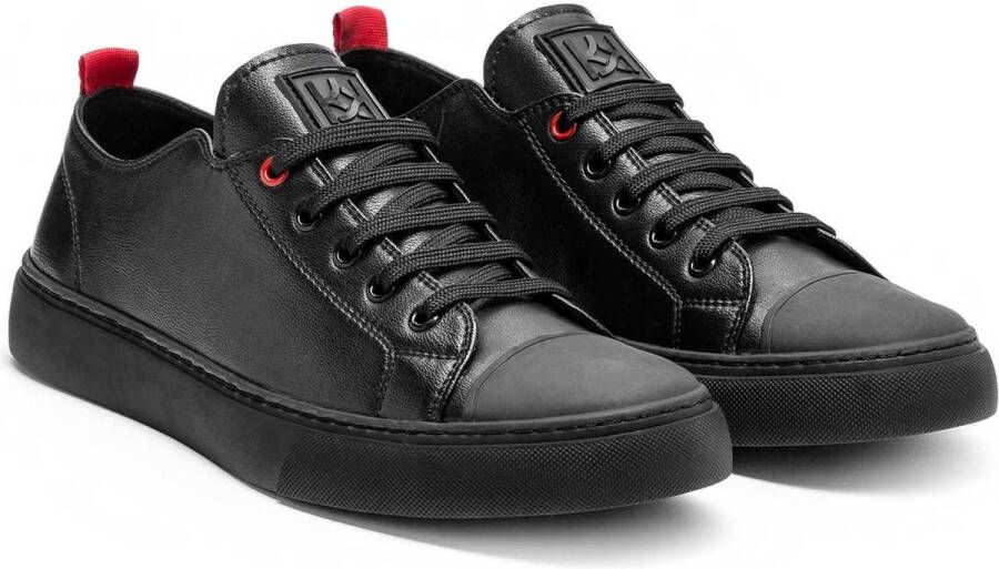 Kazar Zwarte sneakers voor heren - Foto 4