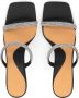 Kazar Zwarte Stof Glamour Hak Muiltjes Black Dames - Thumbnail 3