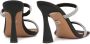 Kazar Zwarte Stof Glamour Hak Muiltjes Black Dames - Thumbnail 6