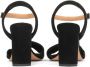 Kazar Zwarte suède sandalen met brede band - Thumbnail 2