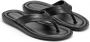 Kazar Heren zwarte teenslippers Black Heren - Thumbnail 2