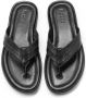 Kazar Heren zwarte teenslippers Black Heren - Thumbnail 5