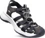 Keen Astoria West Dames Wandelsandalen Black Grey Zwart Gerecyclede PET flessen K1023594 - Thumbnail 4