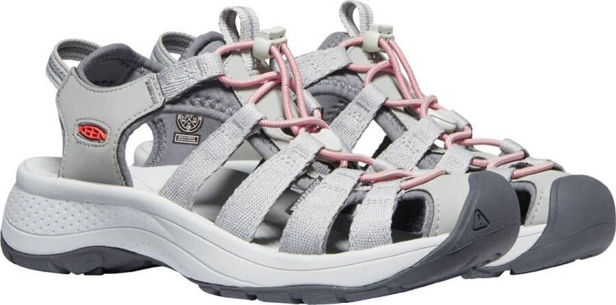 Keen Astoria West Dames Wandelsandalen Grey Coral