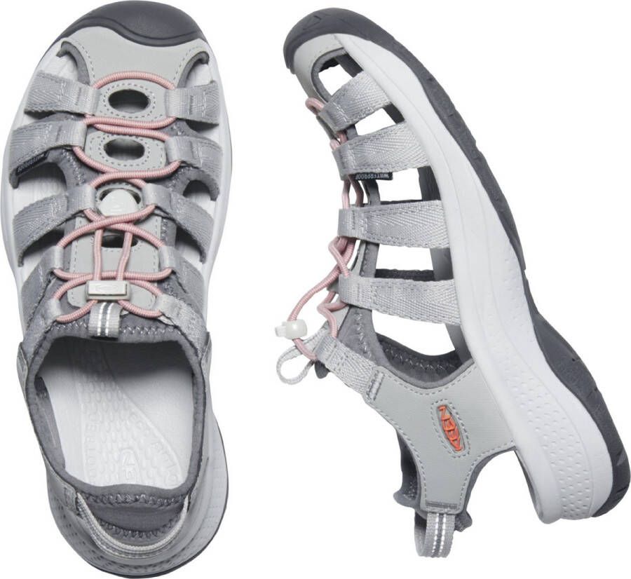 Keen Astoria West Dames Wandelsandalen Grey Coral