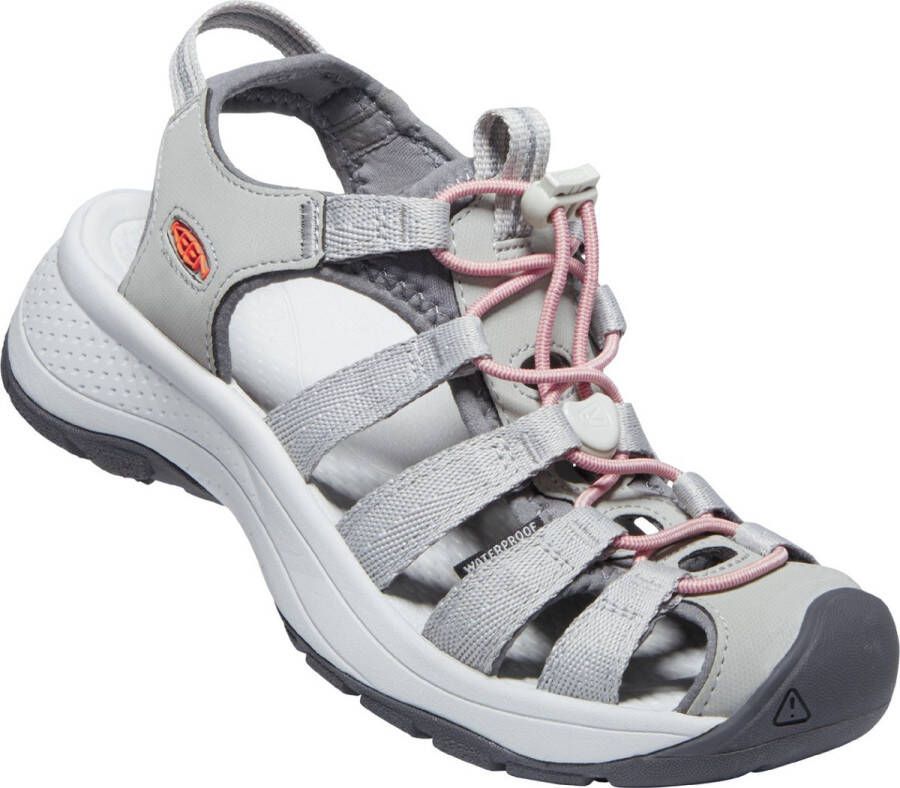Keen Astoria West Dames Wandelsandalen Grey Coral