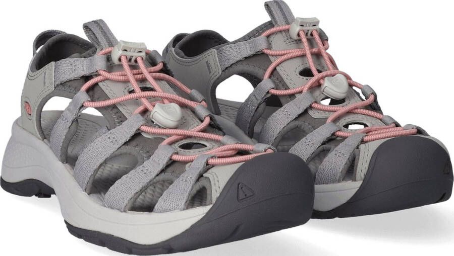 Keen Astoria West Dames Wandelsandalen Grey Coral