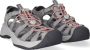 Keen Astoria West Dames Wandelsandalen Grey Coral Grijs Gerecyclede PET flessen K1023589 - Thumbnail 4